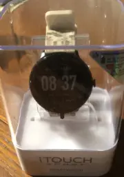 iTOUCH Sport Smart Watch Bluetooth Heart Rate Calorie Android IOS Rubber camo