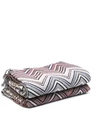 [Missoni Home] zigzag-design blanket