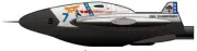 Penguin Starfleet Fighter Aircraft Wood Model Free Ship