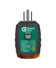 Commercial Electric Outlet Tester with GFCI 398 469
