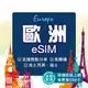 【歐洲esim】24H自動發貨 免等待免換卡 4G上網吃到飽 esim 歐洲 esim卡 土耳其 英國 瑞士 環亞電訊