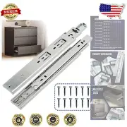 12 Inch Soft Close Drawer Slides - 6 Pairs of Heavy Duty Ball Bearing Glides