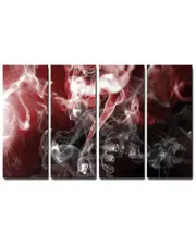 Ready2HangArt Glitzy Mist XLVI Wrapped Canvas Wall Art by Tristan Scott