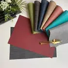 Table Mats Dining Table Placemat PVC Mat Set Insulation Tableware Multicoloured