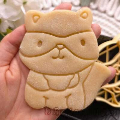Honey Badger Ratel Sweet Super Hero Comic Character Mammal Forest Cookie Cutter