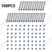 100 x Bottom Case Screws For Macbook Pro 13" 15" 17" A1278 A1286 A1297 2009-2012