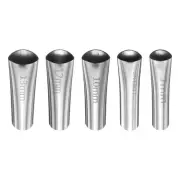 5pcs Caulking Nozzle Applicator 7mm-13mm Stainless Steel Sealant Finishing Tool