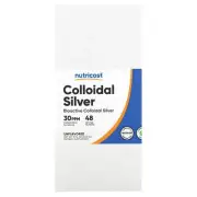 2 X Nutricost, Colloidal Silver, Unflavored, 8 fl oz (240 ml)