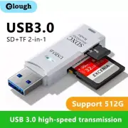 USB 2in1 CARD READER WRITER MICRO SD/SD USB 3.0 ADAPTER