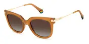Polaroid PLD 6180/S Polarized L7Q/LA Women’s Sunglasses Orange Size 51