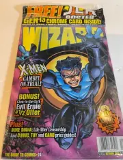 Wizard Comics Magazine October 1997 #74 Polybag Sealed Gambit With Free Inserts