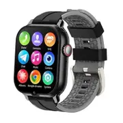 Smart Cell Phone Watch for Boys Girls with Call SOS Games Alarm Camera Music Calculator School Mode Children Touch Screen Watches for Kids (Black)