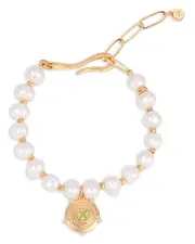 Ettika Eternal Gleam Pearl Bracelet