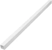 Cable Trunking 40x25 mm 30 m PVC - White Cord Cover Channel, Wall Cord Concealer Raceway Kit for Wall Mounted TV and Electronics