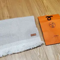 在飛比找PopChill優惠-[二手] Hermes cashmere 圍巾