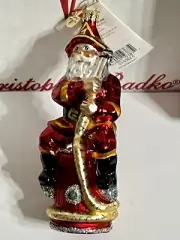 Radko VOLUNTEER SANTA Fireman Gear Hose Hydrant 01-11362-0 NWT 5.5 "