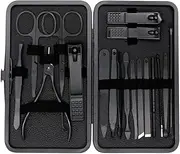 Manicure Set Nail Clippers Tools Household 18Pcs Stainless Steel Ear Spoon Nail Cutters Scissors Kit for Manicure Tools