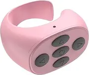 Remote Page Turner, Wireless Camera Remote Shutter, Fingertip Wireless Remote Control, Scrolling Ring for Phone, Scrolling Rings Rechargeable Camera Remote for Phones Tablets