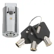 Lock Cylinder With Key For Vending Machines Durable Iron Easy To Install