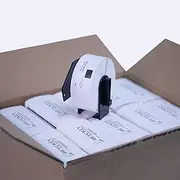 BETCKEY - 20 Rolls DK-11201 Standard Address Labels Compatible with Brother, 29mm(W) x 90mm(L), Black on White, 8000 Labels Using for Brother QL Label Printers