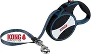 KONG Explore Retractable Dog Leash, Large, Blue, 7,5m Tape