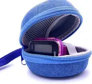 xcivi Carrying Case for VTech KidiZoom Smartwatch DX4, DX3, DX2, Gizmo Watch/Watch 2 and Little Tikes Tobi/Tobi 2 Robot Smart Watch for Kids, Compatible Vtech Kidizoom Smartwatch Accessory (Blue)