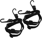 TOPPERFUN 2pcs Motorcycle Helmet Straps Elastic Luggage Tie Down Rope for Secure Helmet and Gear Durable High Elasticity Fit for Motorbike Travel and Storage