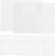 ULTECHNOVO 10pcs Sheets Non Stick Silicone Dehydrator Sheets Fine Mesh Food Grade Liner for Ovens Dehydrators Steamers Reusable Easy to Clean Freeze Dryer Tray Pads