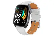 Smart Watch for Women 2.0",IP68 Waterproof Fitness Bluetooth,Heart Rate/Sleep/Pressure/Steps Monitor, Android iOS,100+ Sports Trackers(White)