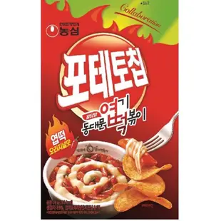 『韓日食糖』現貨‼️2包59！韓國🇰🇷Nongshim農心 起司辣炒年糕洋芋片50g 韓國餅乾 洋芋片 韓國洋芋片 薯片
