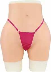 [ZSWN] Realistic Silicone Vagina Panties Hiding Gaff Penetrable Briefs Butt Enhance Seamless Camel Toes Panty Transgender