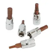 Bit Socket 1/4 Inch Screwdriver Set Hex Screw Driver Bits H3-H7 Useful