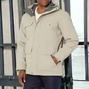 Carhartt Men's Cream Super Dux Soft Shell Jacket with Hood - Size XL - NWT