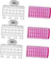 PLAFOPE 3pcs Hair Curler Tools Curlers Hair Pin Smooth Hair Rollers Hair Curler Roller Rollers for Hair Hair Clips Hair Roller Tools Root Clips for Curly Hair Barrettes Grip