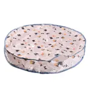 Interactive Cat Toys Ball Fast Rolling in Pouch, Motion Activate Chirping Cat Toy Hide and Seek Mouse Catching Game