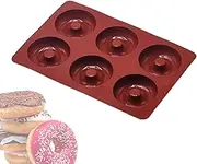 Doughnut Silicone Molds - Donut Cake Making Mold - Safe and Harmless Cooking Accessories for Puddings, Pastries, Chocolates, Jellies, Candies