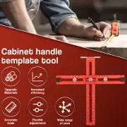 Cabinet Handle Jig Aluminium Alloy Cabinet Hardware Jig Adjustable Cabinet xdKyx
