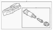 Genuine BMW 2016-2024 BMW - TPMS Sensor 36-10-6-887-146 (for: BMW)