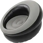 Inflatable Sofa Chair, Inflatable Couch Lightweight PVC Ergonomic Design for Bedroom (Grey)