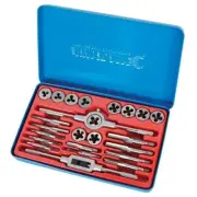 Kincrome K12024 Metric Tap & Die Set 24 Piece in Metal Case