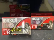 4 Pack Maxell Blank Audio Cassette Tapes UR 120 & 1 Pack UR 90 Sealed
