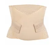Postpartum Girdles Waist Pelvis Belt Tummy Control Shapewear(Flesh Colour)