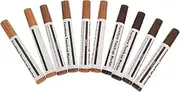 CANIGHT 10Pcs Furniture Paint Pen Durable Repair Markers for Quick Scratch Fixing Ergonomic Design for Easy Use for Tables Desks and Floors