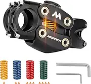 MEROCA Suspension Stem for Bikes, Shock-Absorbing Bicycle Handlebar Stem, Bike Stem Mountain Bike Stem Short Handlebar Stem for Road Bikes, MTB, BMW, Gravel Bikes, Ebike