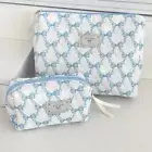 Multifunctional Cosmetic Bag Bow Knot Makeup Organizer Handbag