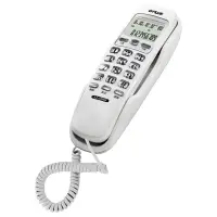 在飛比找家樂福線上購物網優惠-G-PLUS LJ1704W來電顯示有線電話機（顏色隨機出貨