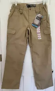 5.11 Women's Taclite Pro Ripstop Pant, Khaki Style No.64360, Size 10 Regular NEW