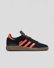[adidas] adidas Women's Busenitz Shoes in Core Black/Red/Gum Size 4 4 Core Black/Red/Gum
