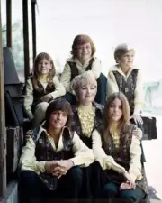 The Partridge Family Cassidy Shirley Susan Danny Suzanne & Brian 8x10 real photo
