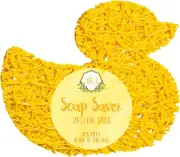 Soap Saver - Duck Soap Holder & Dish - BPA Free, Extends Soap Life - Yellow